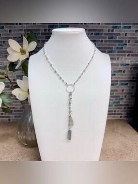 Luna Norte double crystal strand necklace